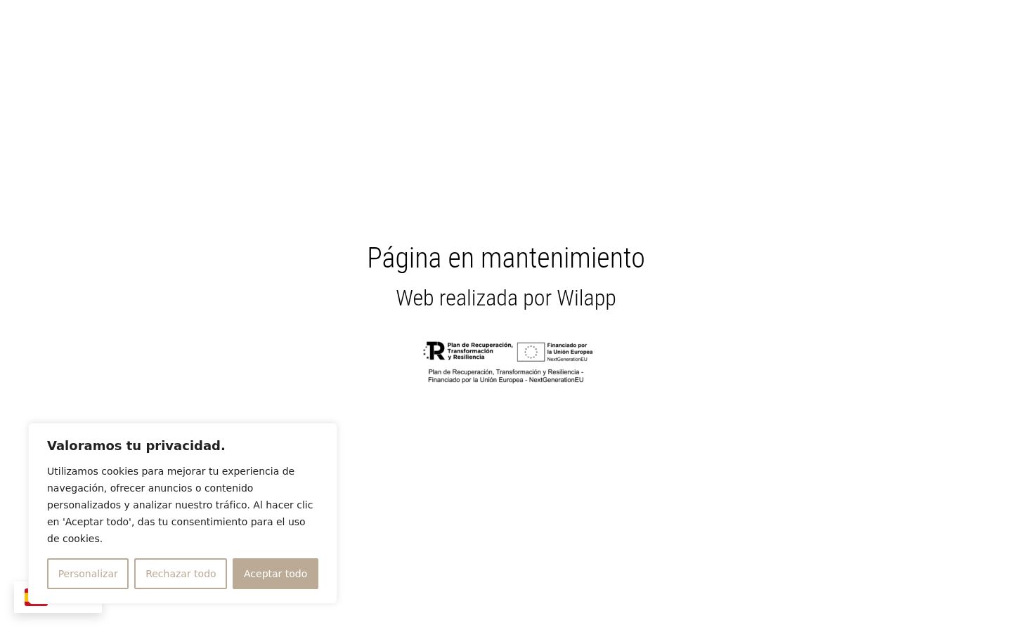Screenshot tal-banner tal-kunsens muri qabel kwalunkwe interazzjoni