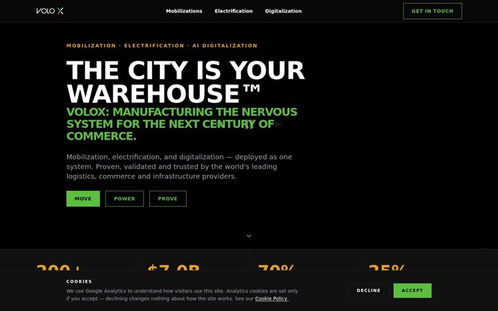 Screenshot of decarbonlogistics.com