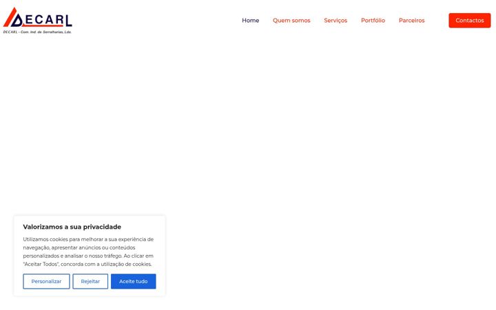 Screenshot of decarl.pt