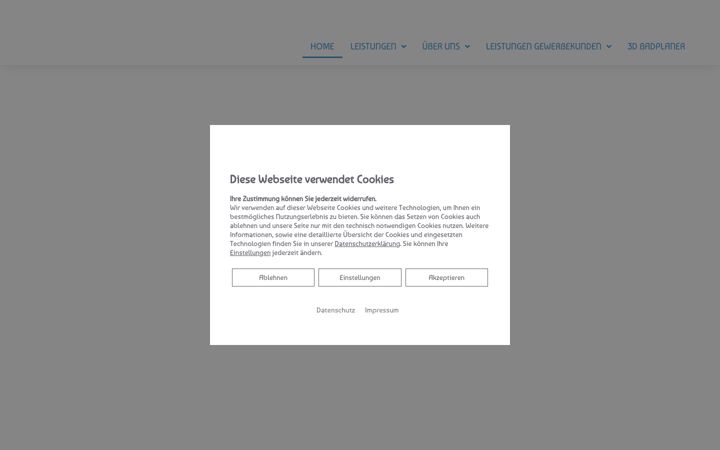 Screenshot of decaro-haustechnik.de