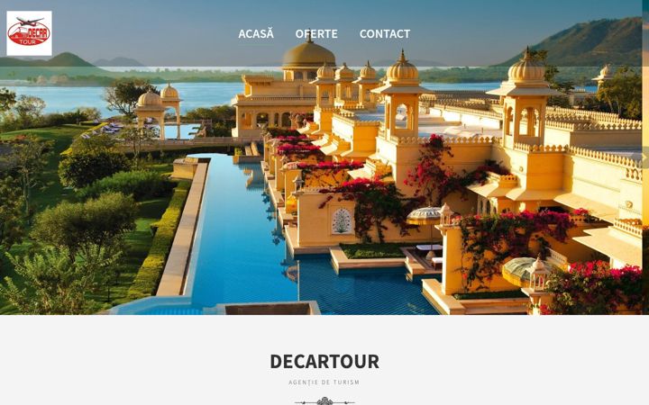 Screenshot of decartour.ro