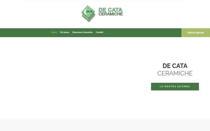 Screenshot of decataceramiche.it