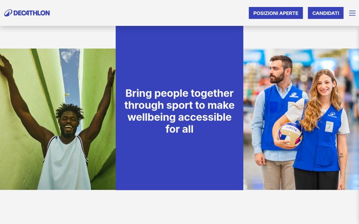 Screenshot of decathlon-careers.it