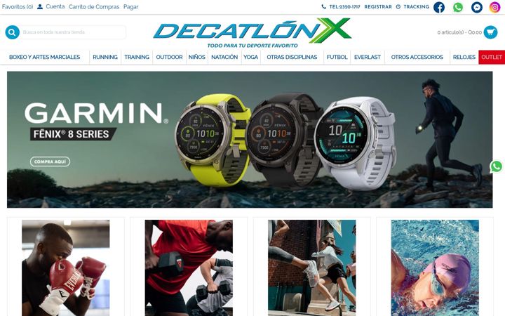 Screenshot of decatlonx.com