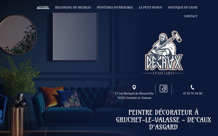 Ekraanipilt saidist decauxdasgard.fr