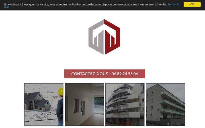Screenshot of decbat-maitredoeuvre.com