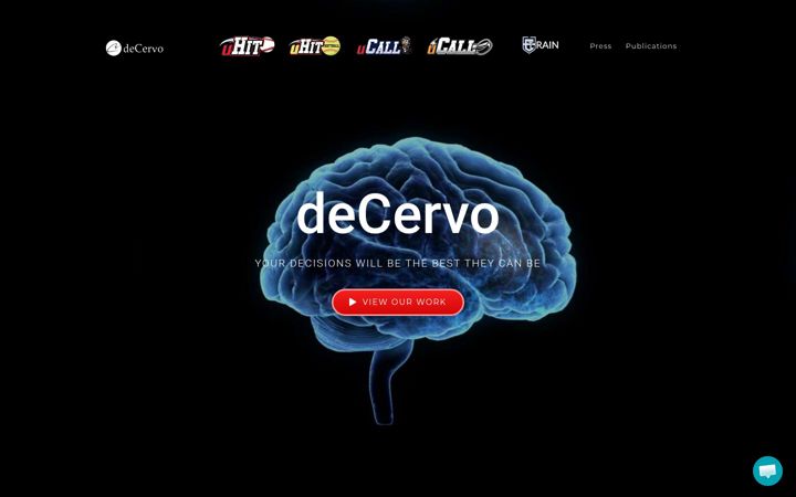 Screenshot of decervo.com