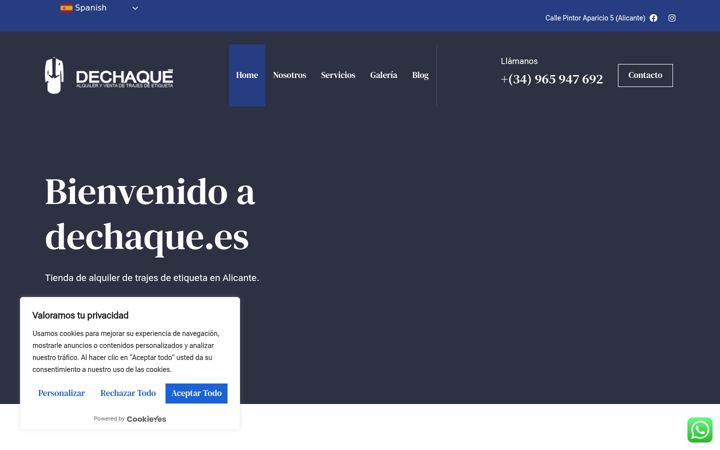 Screenshot ta' dechaque.es