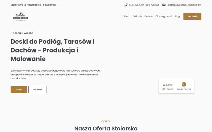 Screenshot von dechauwiecha.pl