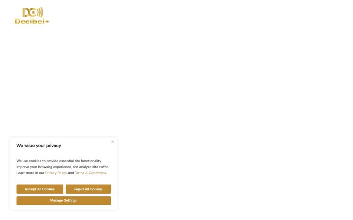Screenshot of decibel-plus.com