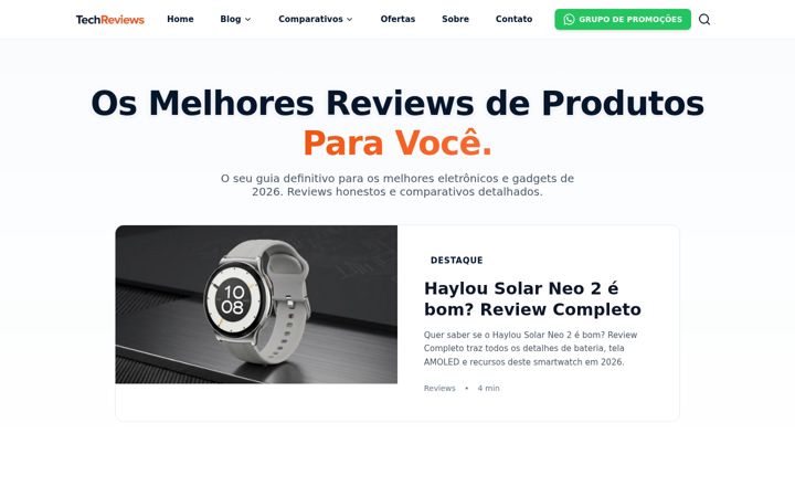 Screenshot stránky decidircomprar.com.br