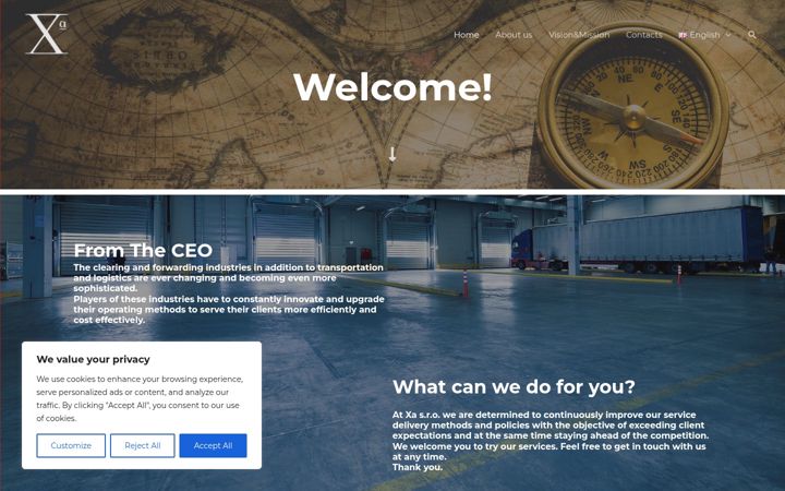 Screenshot of decima.sk