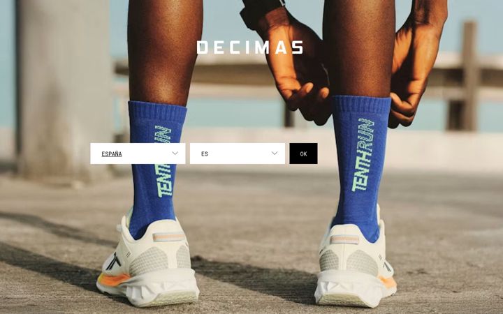 Screenshot of decimas.com