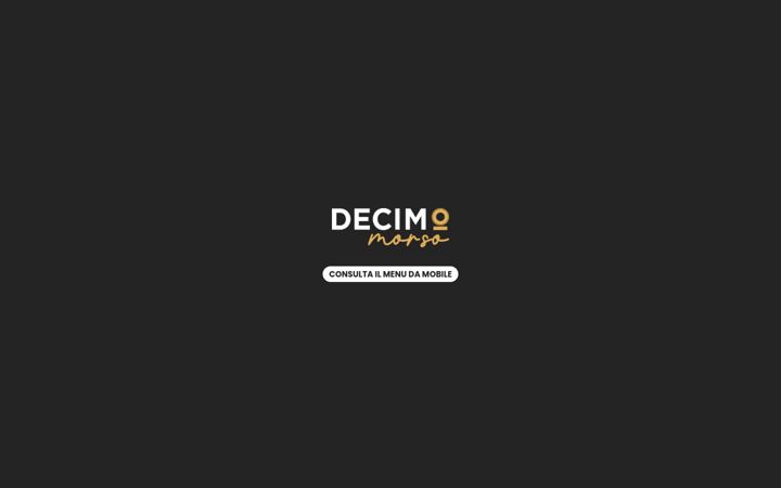 Screenshot of decimomorso.it