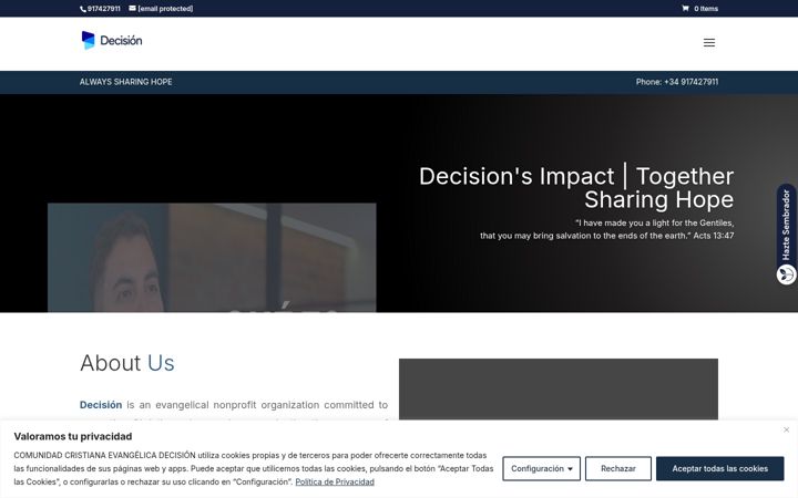 Screenshot of decision.plus
