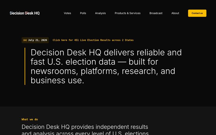 Screenshot of decisiondeskhq.com