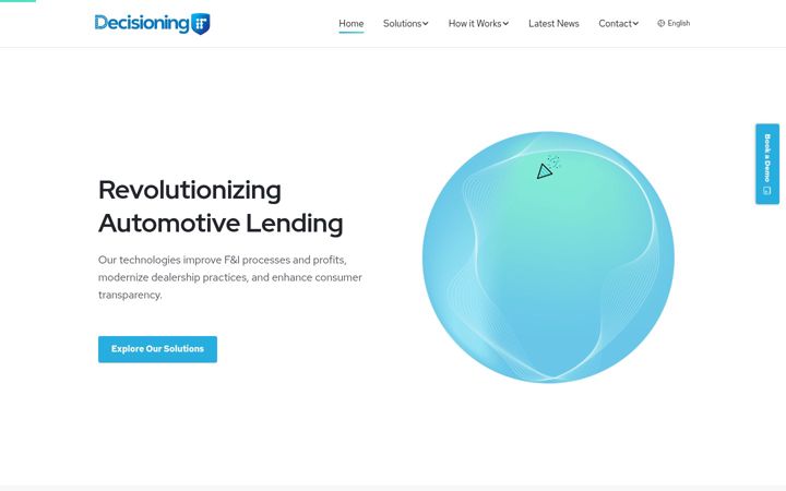 Screenshot of decisioning.it
