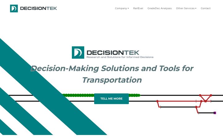 Screenshot of decisiontek.com