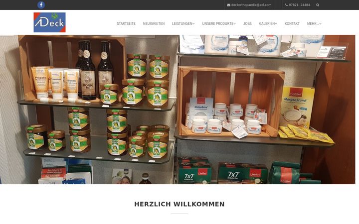 Screenshot of deck-lahr.de