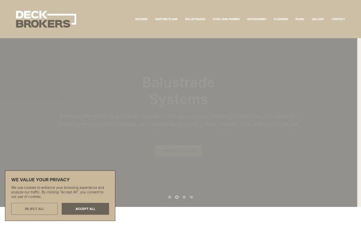 Screenshot of deckbrokers.co.uk