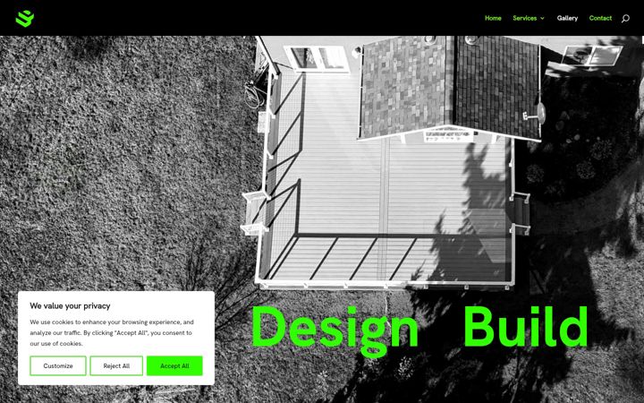 Screenshot of deckdesigners.com
