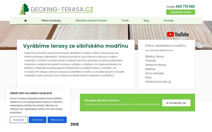 Skärmbild av decking-terasa.cz