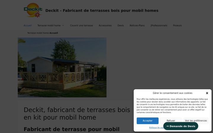 Screenshot ta' deckit.fr