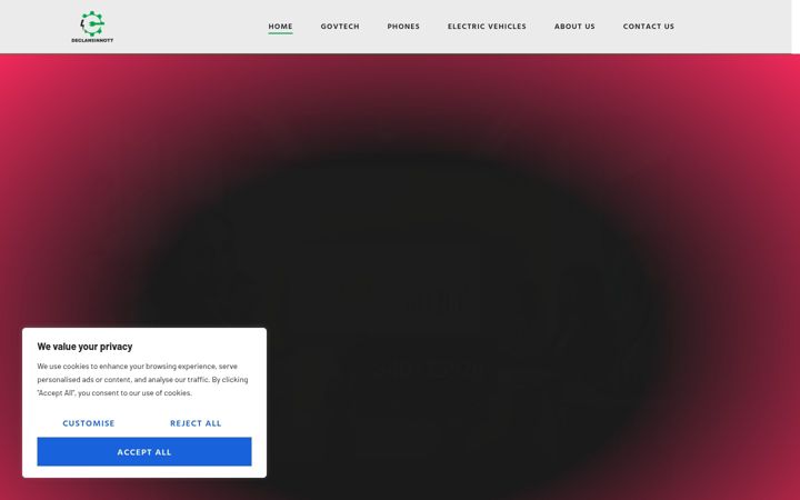 Screenshot of declansinnott.com