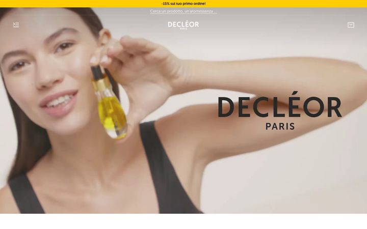 Skjámynd af decleor.it