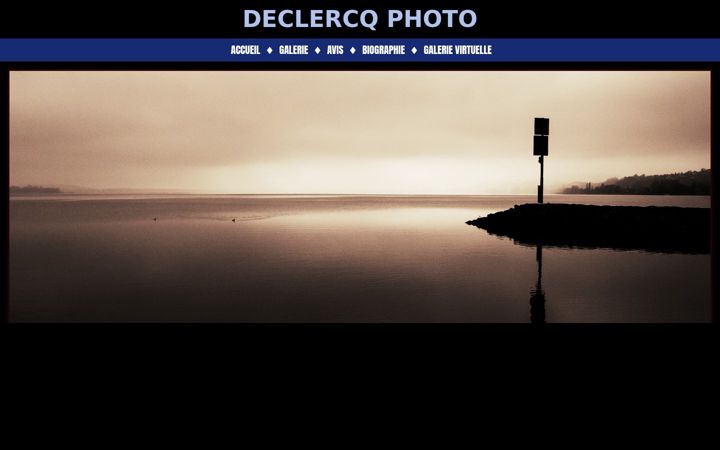 Screenshot of declercq-photo.com