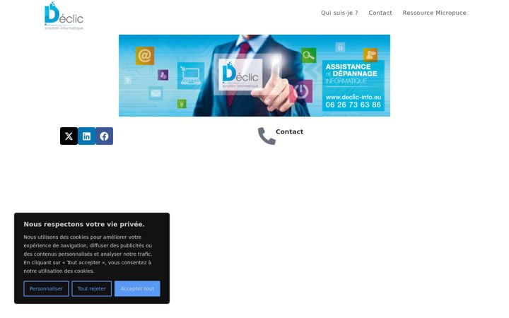 Screenshot of declic-info.eu