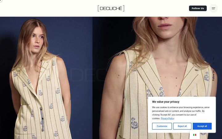 Screenshot of decliche.it