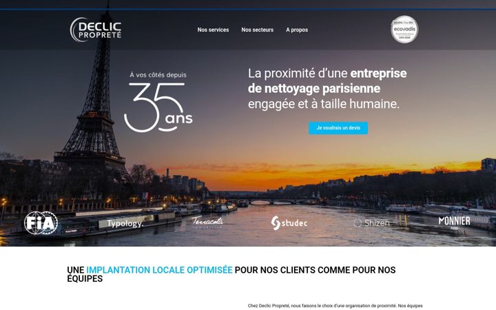 Screenshot di declicnet.fr