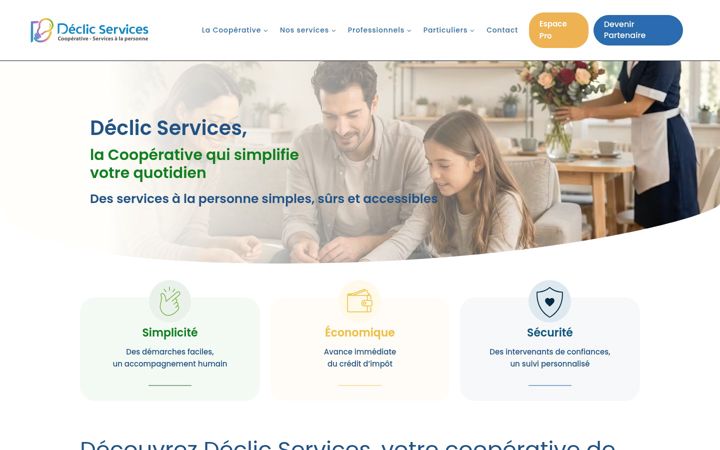 Screenshot di declicservices.fr