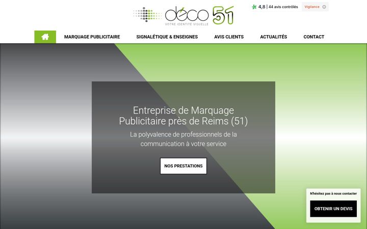 Screenshot di deco-51.fr
