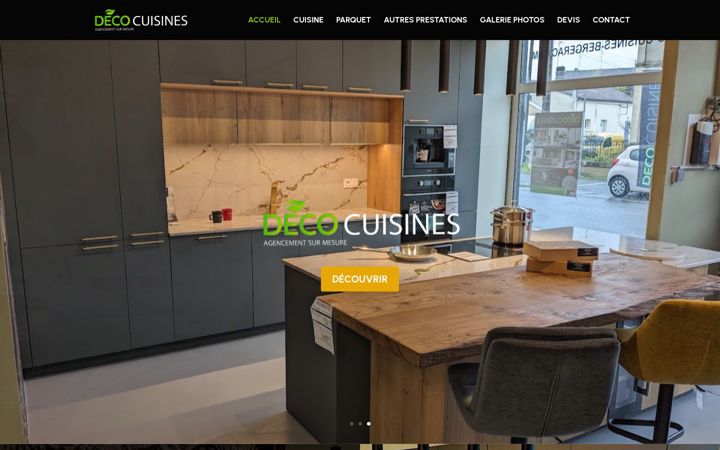 Screenshot di deco-cuisines-bergerac.fr