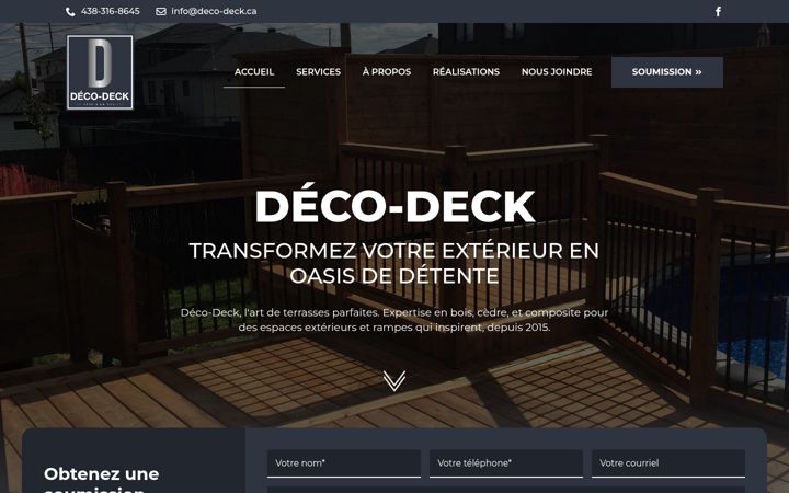 Ekrānuzņēmums no deco-deck.ca