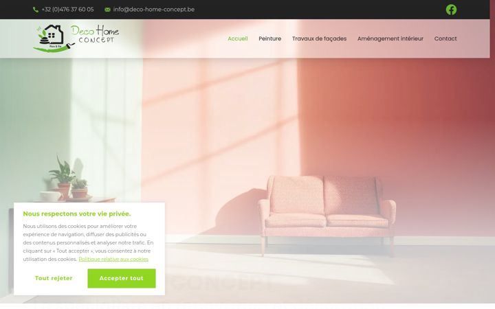 Screenshot of deco-home-concept.be
