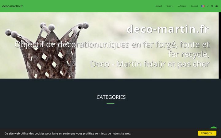Skjámynd af deco-martin.fr