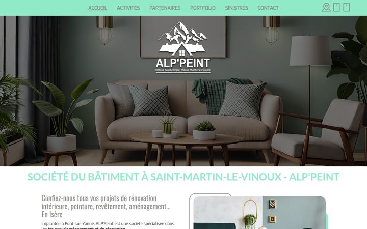 Skjámynd af deco-reno.fr