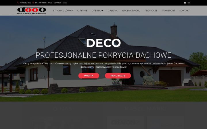 Skjámynd af deco.com.pl