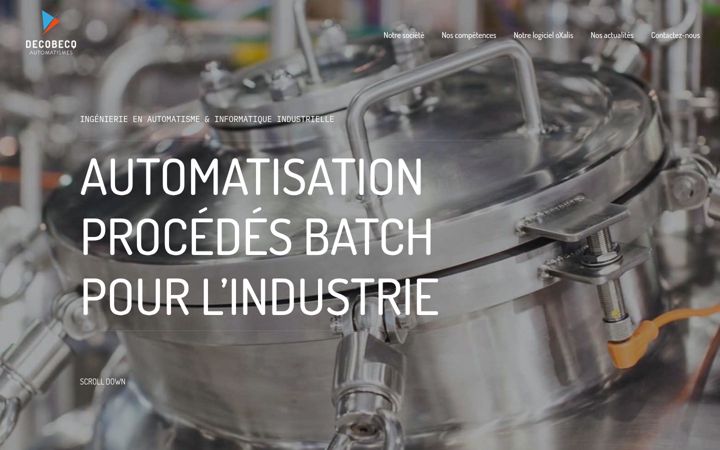 Skjámynd af decobecq-automatismes.fr