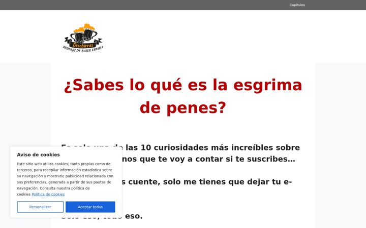 Screenshot of decobirras.com
