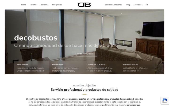 Screenshot of decobustos.com