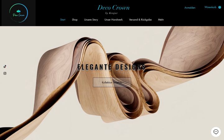 Screenshot of decocrown.com