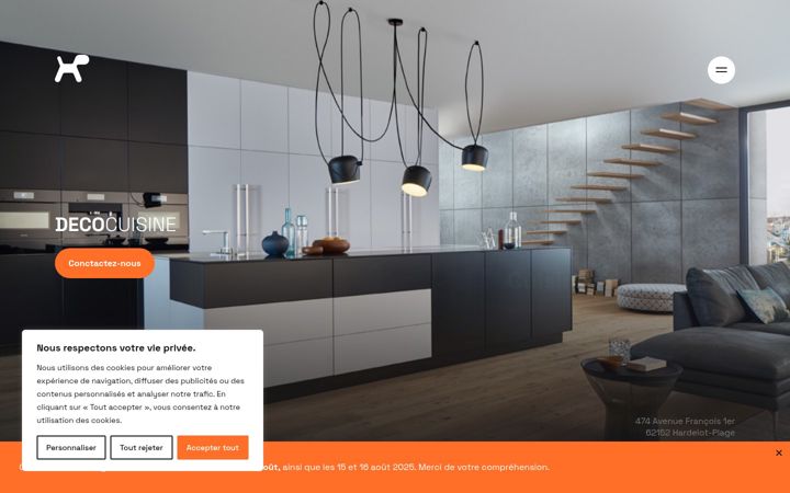 Screenshot of decocuisine.eu