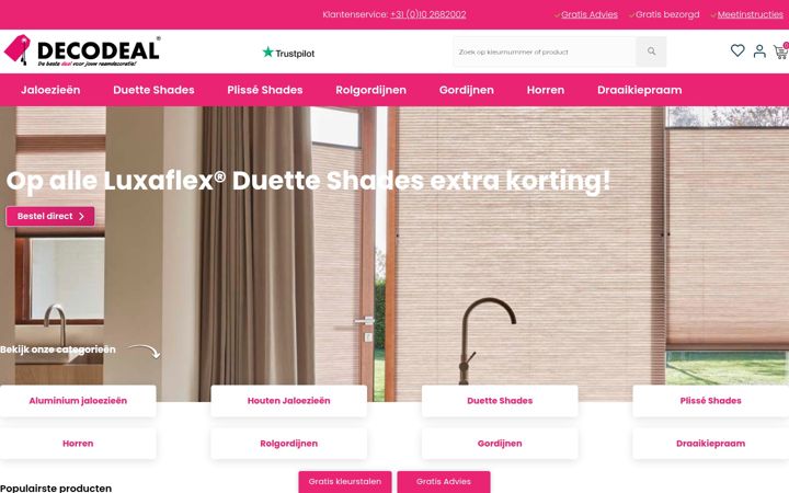 Screenshot of decodeal.nl