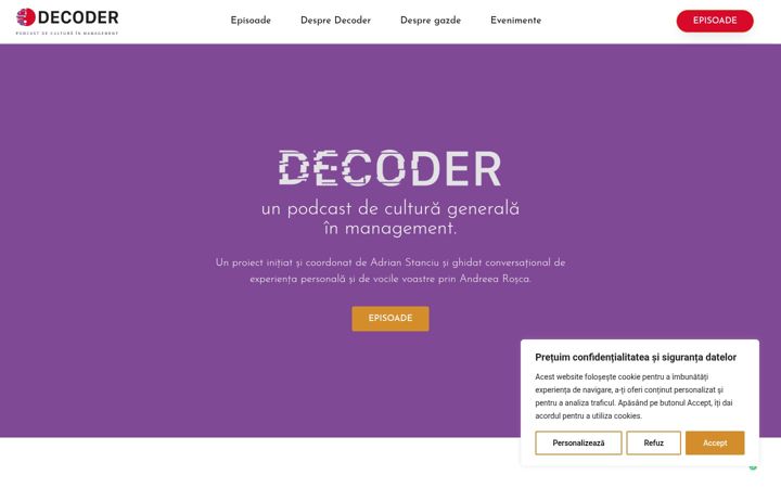 Ekrānuzņēmums no decoder.ro