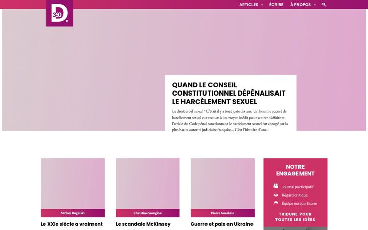 Ekrano kopija decodeurs360.org