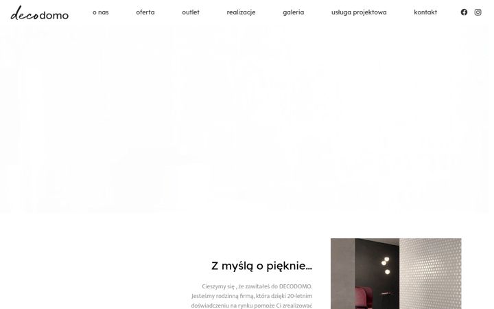 Skjámynd af decodomo.com.pl